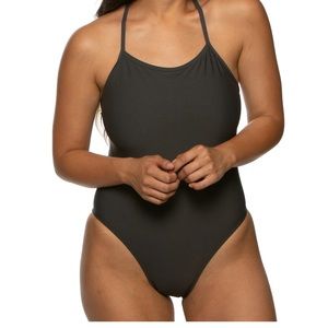 Jolyn Jackson swimsuit one piece in Asphalt